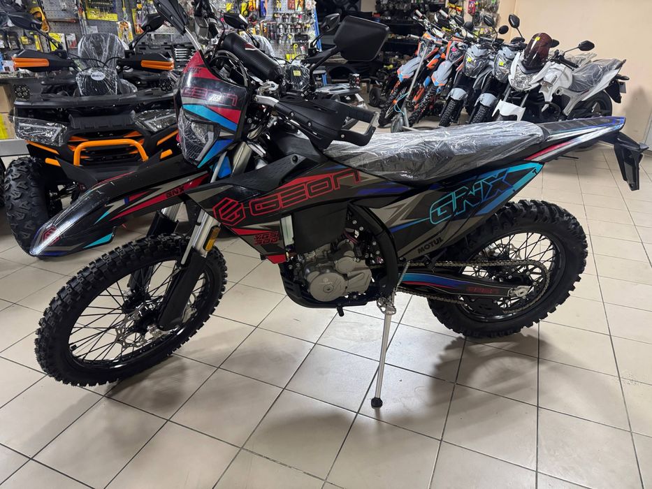 Мото Geon Dakar GNX K23 EC300 2T МОТОР 300-КУБ 2-Т 50-КОНЕЙ документи