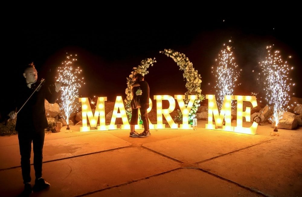 Предложение выйти замуж Освідчення Пропозиція руки та серця арка серце