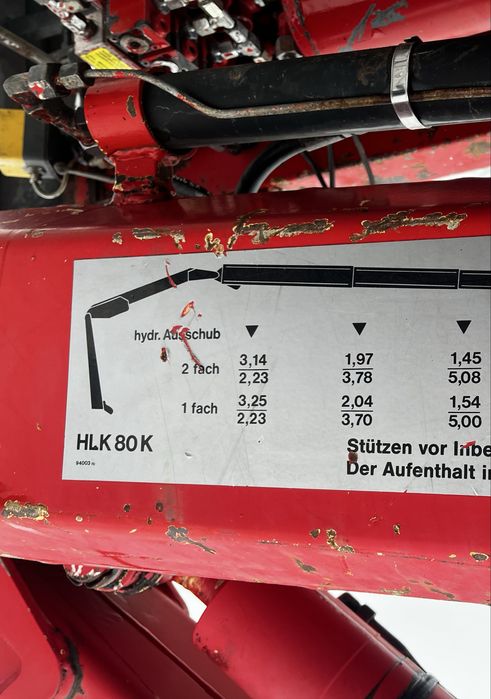 Кран макіпулятор,MKG,Palfinger,Hiab