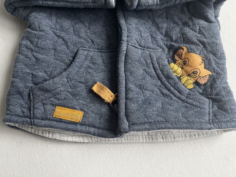 Gruba bluza Simba Król lew Cool Club Smyk 62 Disney baby