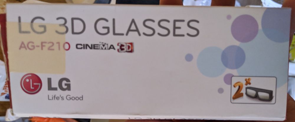 Óculos 3d LG passivos