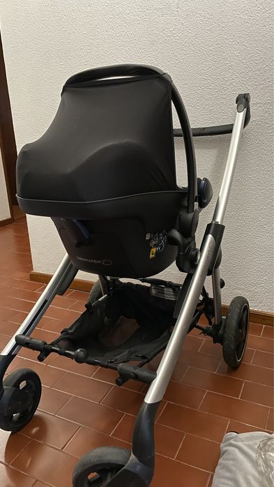 Carro com Cadeira + Ovo bebeconfort (oferta manta termica e proteçao chuva)