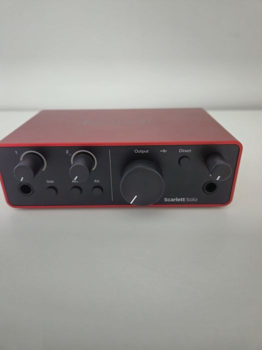 Placa de áudio Focusrite