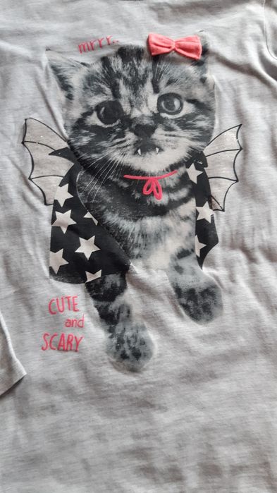 Bluzka Coolclub r. 170 kot -Helloween