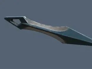 Faca de Arremesso Sub Zero (Prende em Cartão)