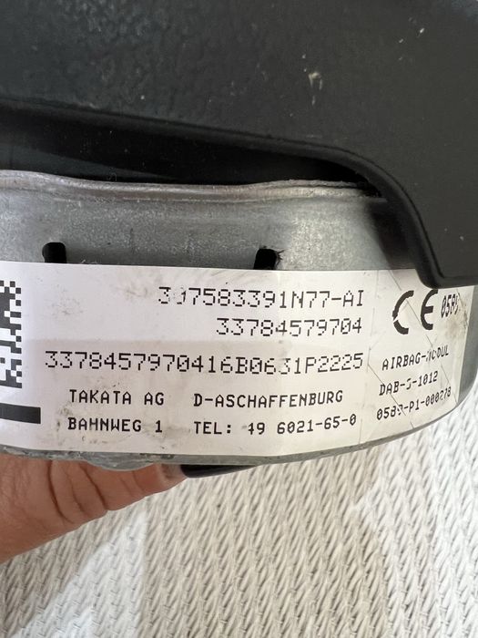Airbag подушка безпеки BMW серія M F