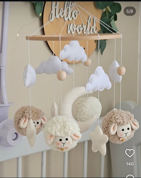 Продам Детский мобиль для кроватки