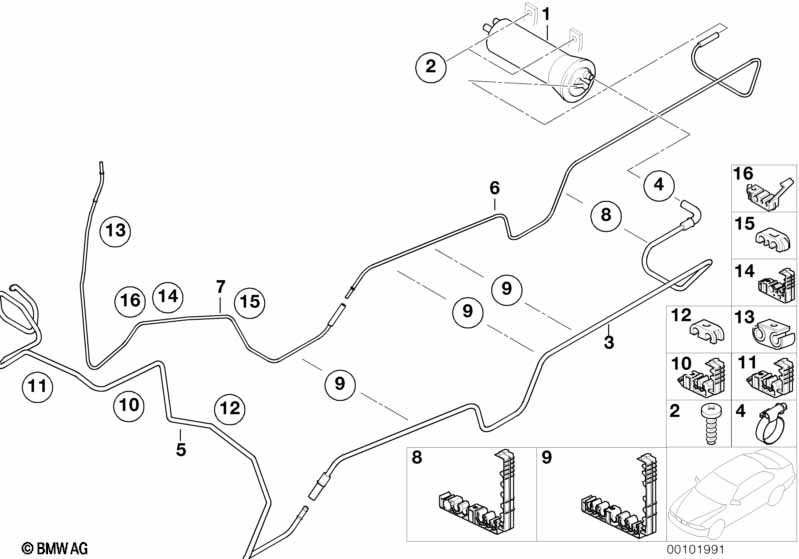Filtr paliwa z regulatorem ciśnienia BMW Seria: X5 E53 nr. mag 1/228