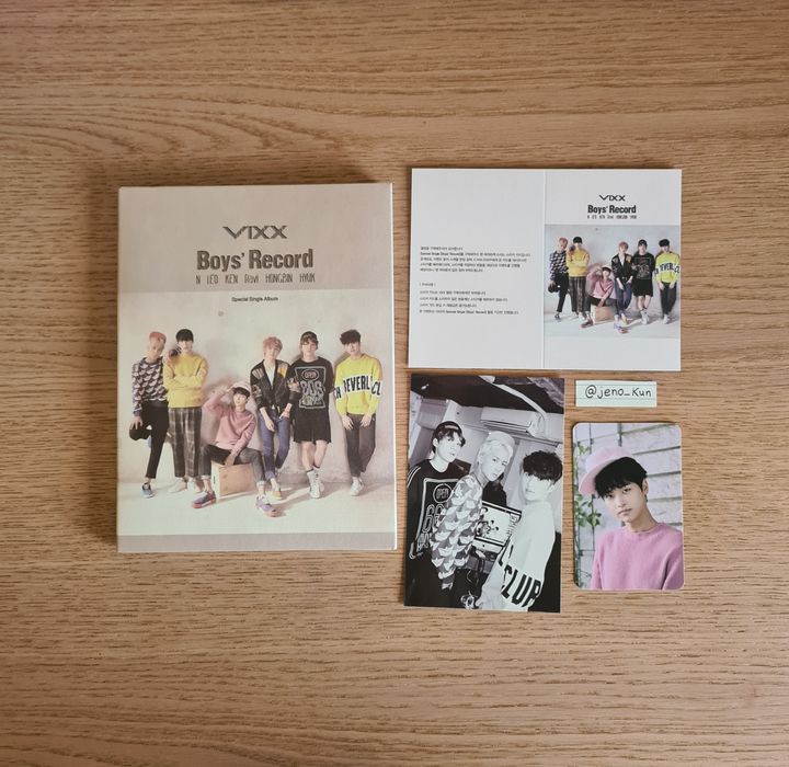 Vixx Boy's Record [KPOP]