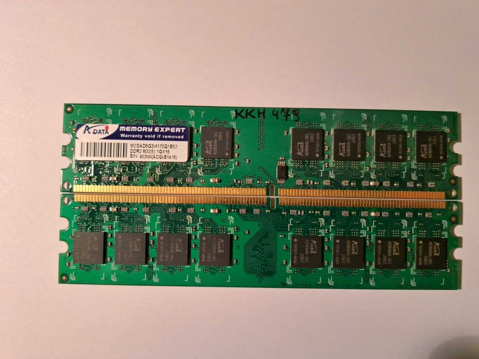 Pamięć RAM DDR2 2x1GB
