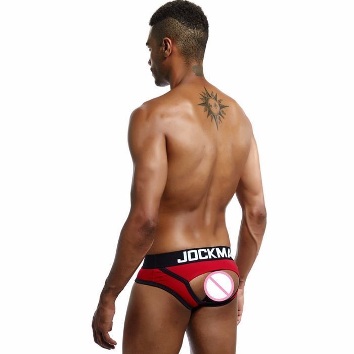 Sportowe Otwarte Slipy Męskie Jockstrapy  JOCKMAIL - XXL