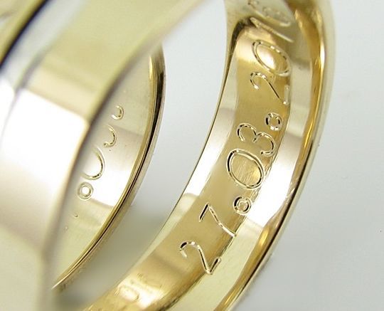 złote obrączk fazowane 5 mm Producent !!!