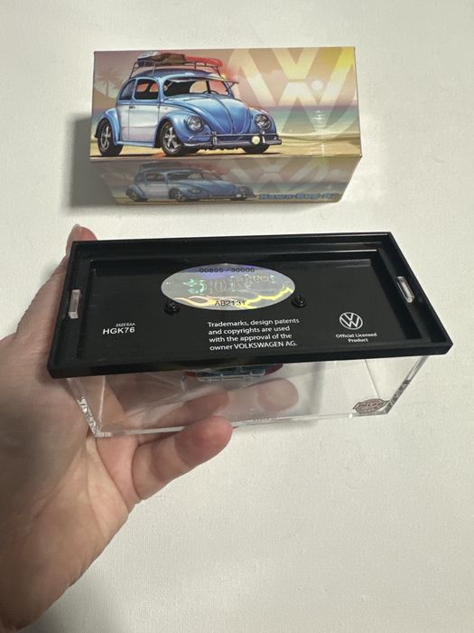Hot wheels RLC kawa bug a vw garbus beetle numerowany niski numer