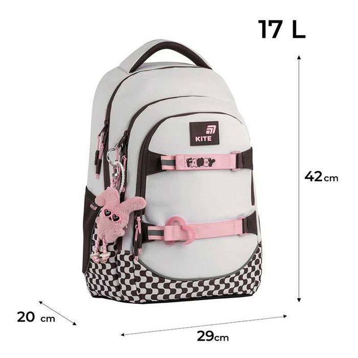 Рюкзак Kite Education teens Fancy + Пляшечка для води Kite