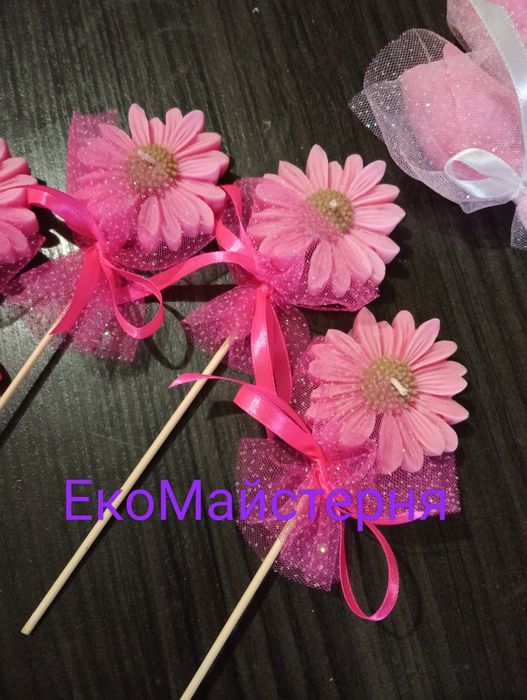 Свечи восковые Ромашки.