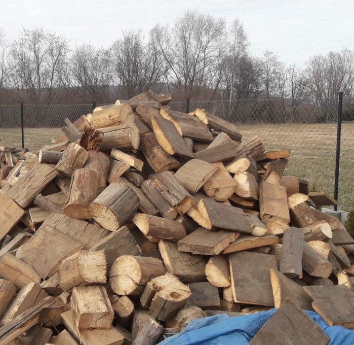 Drzewo na opał jodlowe sosnowe suche z transportem.