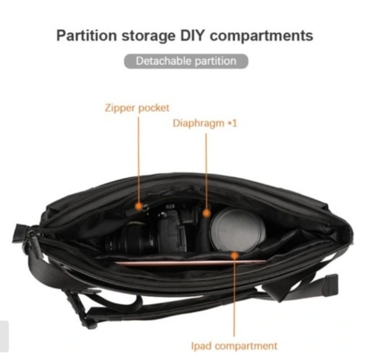 torba na aparat Cwatcun PB008 Casual Camera Bag Waterproof Camera