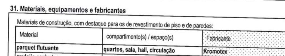 Pavimento 60m2 parquete flutuante da marca Kronotex, Chão usado com rodapé branco
