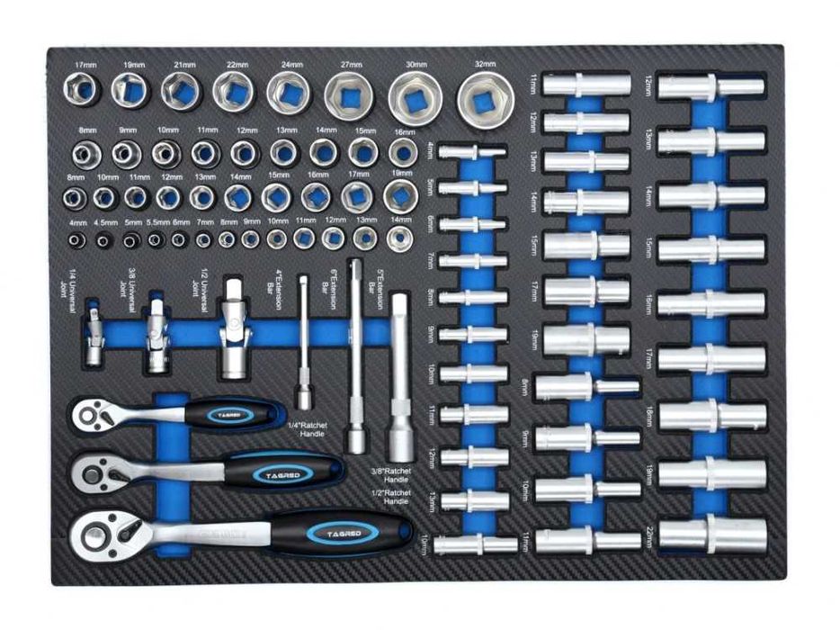 Wózek warsztatowy z narzędziami 251el szafa narzędziowa Tagred TA212