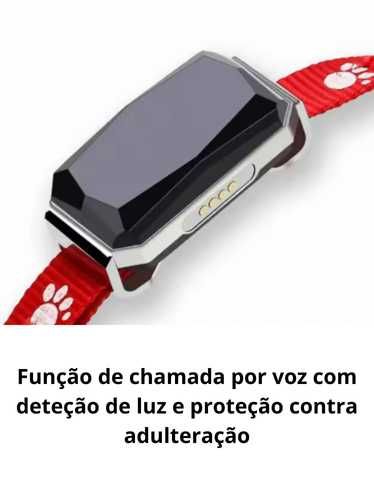 (NOVO) Localizador Rastreador Coleira GPS para Cão Gato