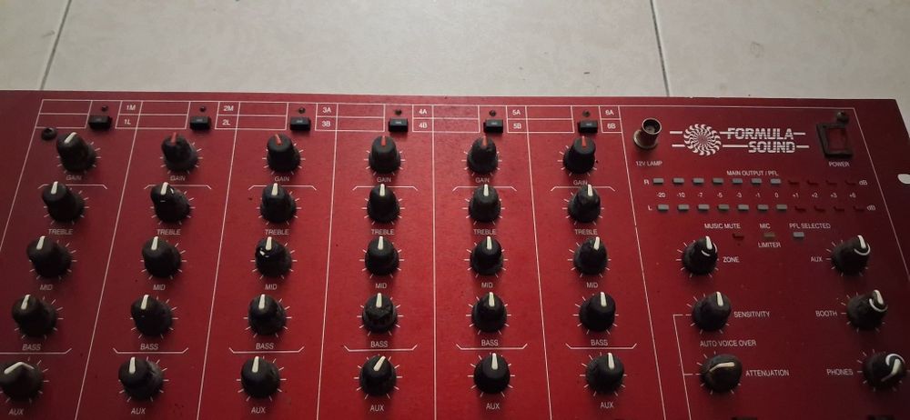 Formula Sound Fsm 600 mesa mistura analógica