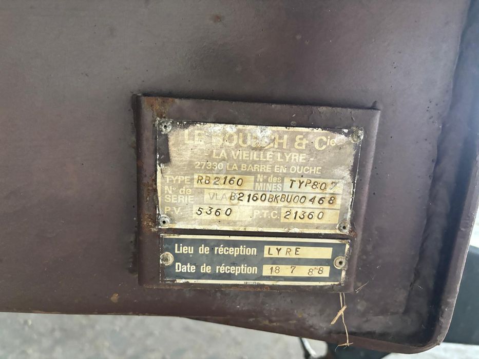 Przyczepa skorupowa wywrotka rolnicza tandem skorupa