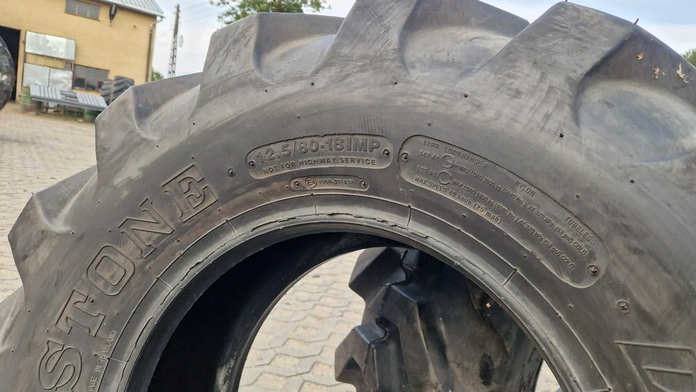 12.5/80-18 12.5-18 340/80-18 NOWE 12PR JCB 3cx