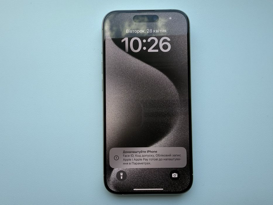 Apple iPhone 15 Pro 128gb White Neverlock 89%