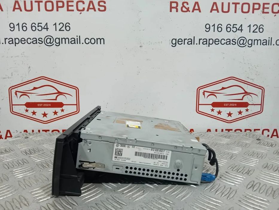 Rádio Audi Q5 A4 B8 A5 Multimídia Navegação Audi Original