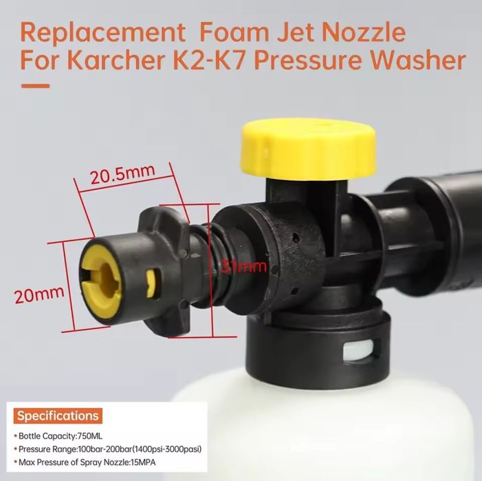 Pianownica do karcher K2-K7, Karcher mianownika nowa