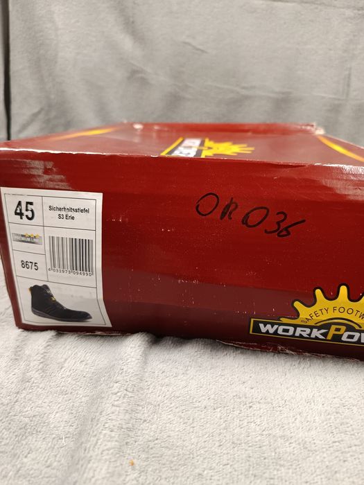 Buty robocze Work Power BOA rozmiar 45 nowe