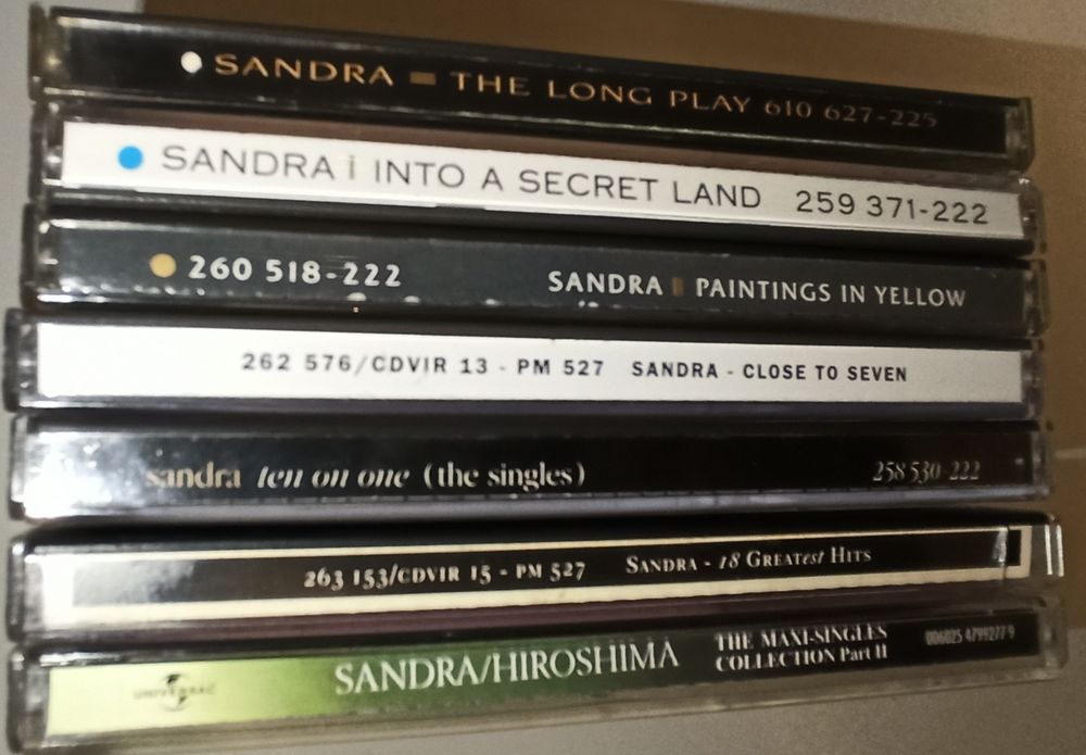 Sandra Fading Shades CD Silent Circle Bad Boys Blue Savage CC Catch