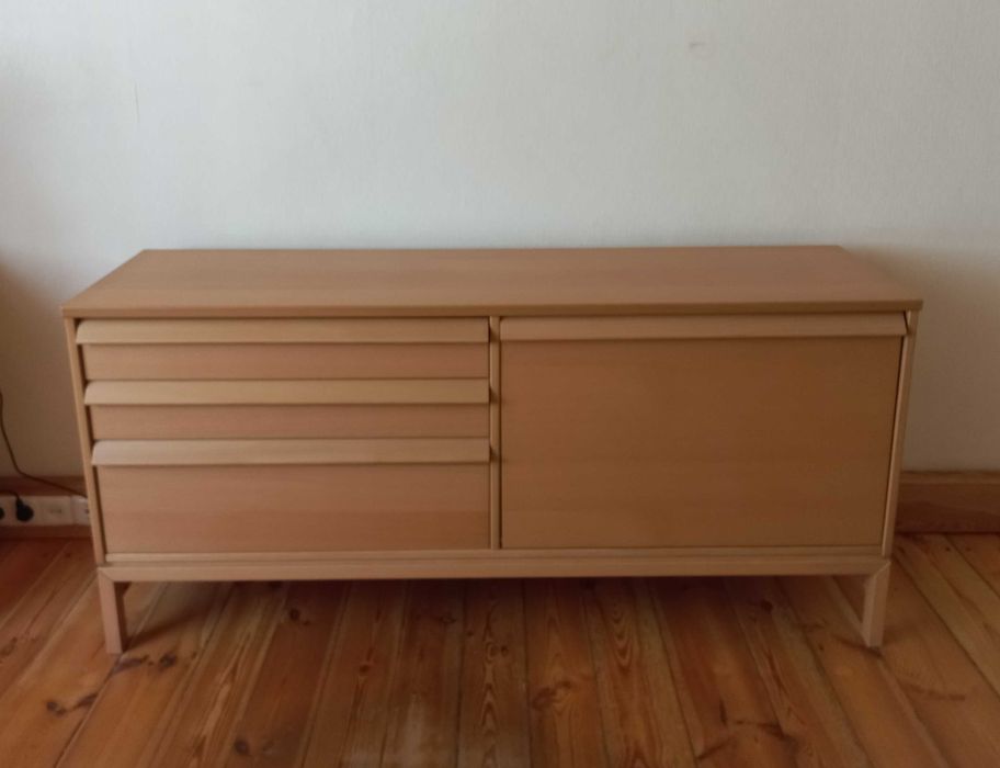 Szafka MIDSUND okleina bukowa IKEA 45x159x74 cm