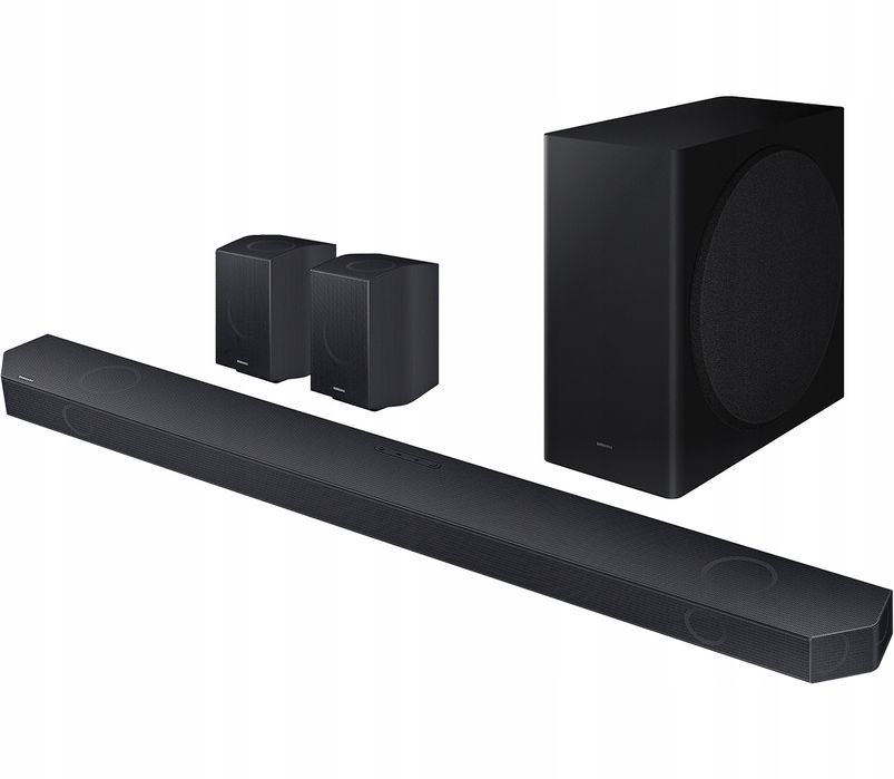 Soundbar (listwa) + subwoofer + 2 głośniki SAMSUNG HW-Q930D czarny