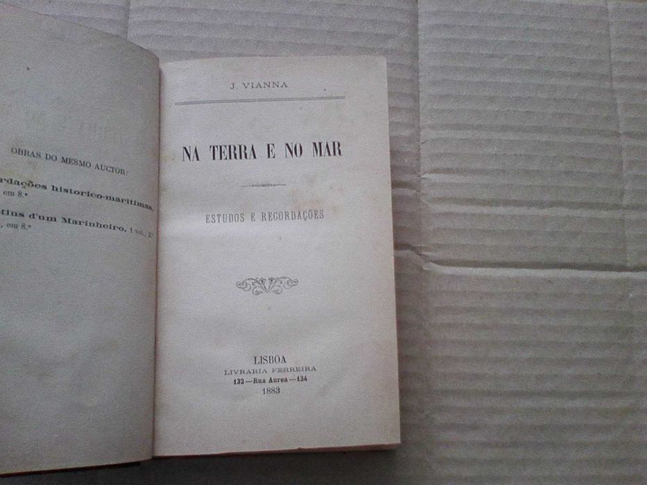 Na Terra e no Mar -  Estudos e Recordações