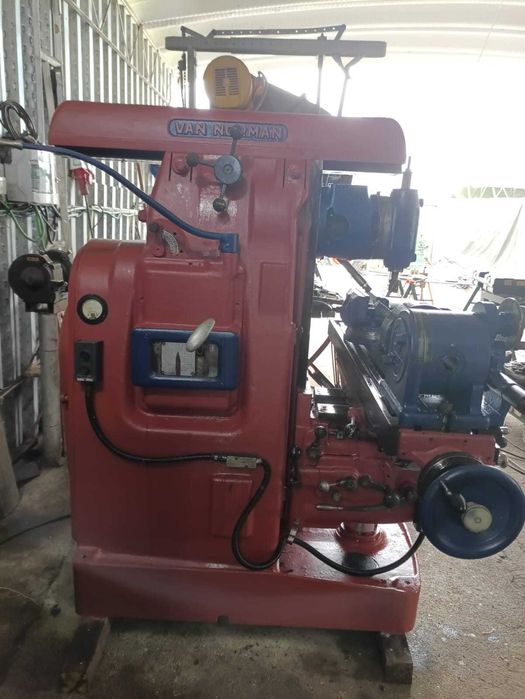 Fresadora Van Norman Máquina Americana Restaurada com Acessórios!