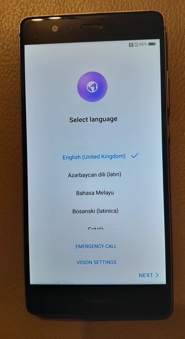 huawei P9 srebrny EVA-L09+etui
