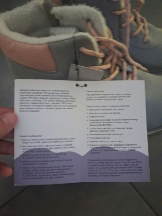 Trzewiki buty nowe z metką 36