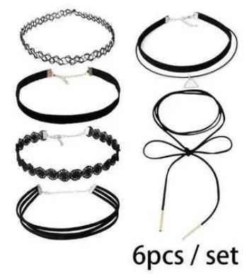 Zestaw chokerów - wiedźmin YENNEFER