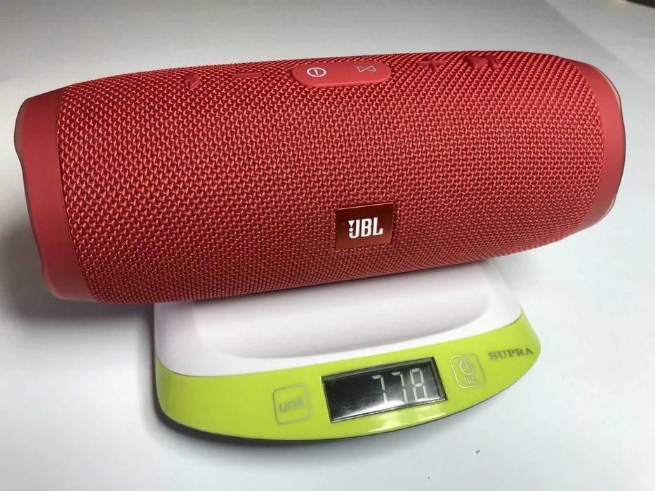 Портативная блютуз колонка JBL Charge 3 с USB,SD,FM (20 ватт красная)