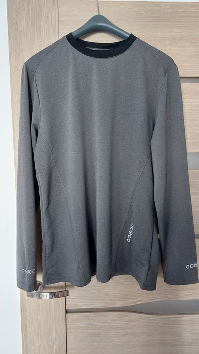 Koszulka meska t shirt sportowa do biegania szybkoschnący longsleeve L