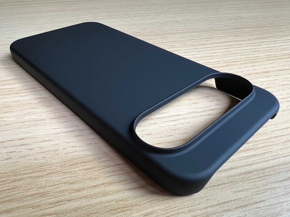 Google Pixel 9 Pro XL чохол матовий пластик чорний тонкий BLACK чехол