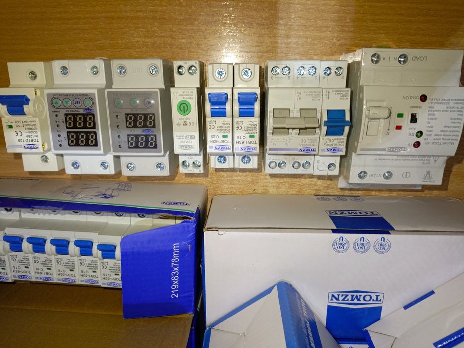Реле напряжения, ввод резерва, TOMZN 63SW, TOB9-VAP, TOVPD1