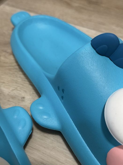 Літні дитячі шлепки капці 39/40 шлепки