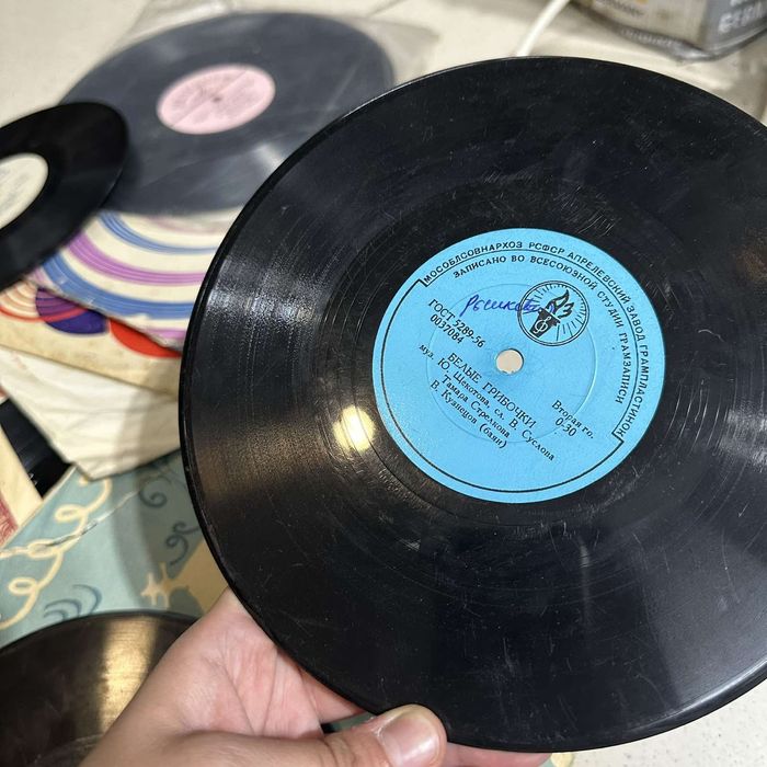 Шеллак пластинки в коллекцию Ретро записи 1930-70х 50шт