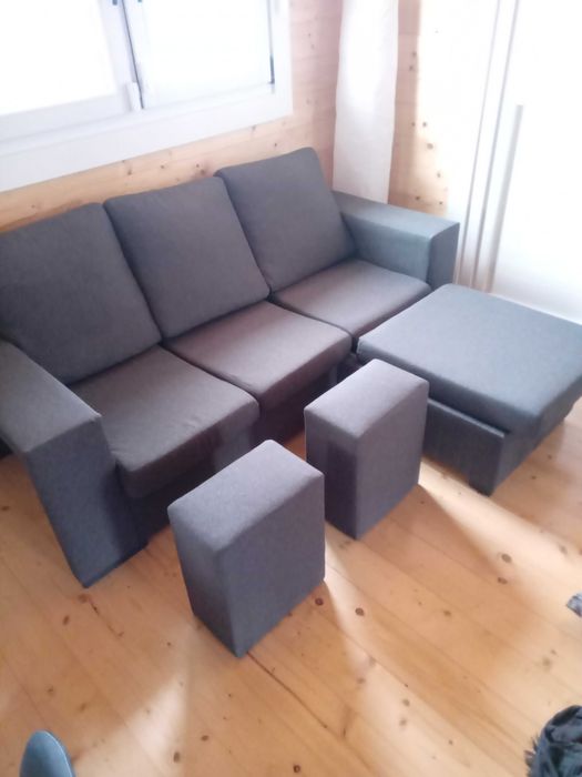 sofa 4 lugares em excelente estado