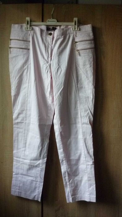 Bonprix-letnie damskie spodnie bawełniane  r; 46