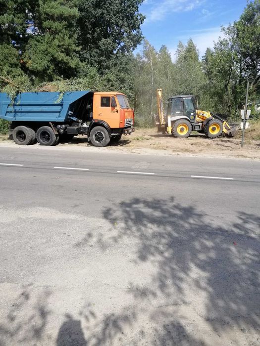 НАДАЄМО ПОСЛУГИ КАМАЗОМ | ВИВІЗ СМІТТЯ | ЗЕМЛЯНІ РОБОТИ ВАСИЛЬКІВ, ГЛЕВАХА РАЙОН