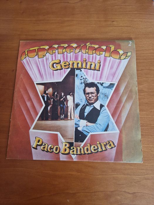 Vinil "Superestrelas - Gemini e Paco Bandeira"