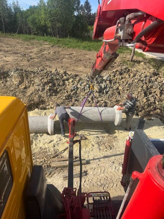 Земельні роботи, оренда, міні екскаватора JCB 8035, крана маніпулятора та самоскидів 4*4